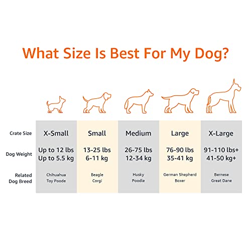 Amazon Basics Plush Pet Bed and Dog Crate Pad, X-Small, 58 x 20 x 6 cm, Gray Swirl