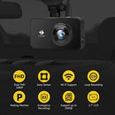 Z-Edge WiFi Dash Cam, 1920x1080P FHD, Front and Rear Dash Cam, Dual Cam, Car DVR, Night Vision, Parking Mode, G-Sensor, Loop Recording