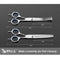 Professional Dog Grooming Scissors Kit with Safety Ronud Tip, MAOCG Twin-Tail Thinning, Curved, Shears for Dogs & Cats, Sharp and Durable, Suitable for Lefty and Righty