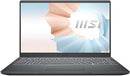 MSI Laptop Modern 14 C12M-222AU 14" Intel i7 16GB RAM 512GB SSD Win 11