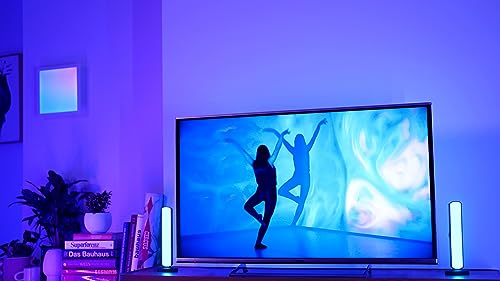 LEDVANCE Smart Home Light Bar - TV LED Backlight with 16 Million Colours, Ideal for Ambient Lighting in The Living Room, Mood Light is Compatible with Alexa and Google Assistant