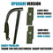 GLEAM Guitar Stand - Adjustable Fit Electric, Classical Guitars and Bass, Guitar Accessories, Folding Guitar Stand