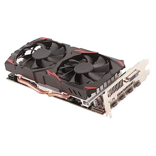 Graphics Card, RX 580 8GB GDDR5 256bit Gaming Graphics Card with 2 Cooling Fans, 16 PCI Express 3.0 Computer Graphics Card for Gaming PC, 7000MHz Core Frequency