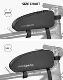 RockBros Bike Frame Bag Water Resistant Top Tube Bag Bicycle Front Phone Bag Cycling Accessories Pouch M