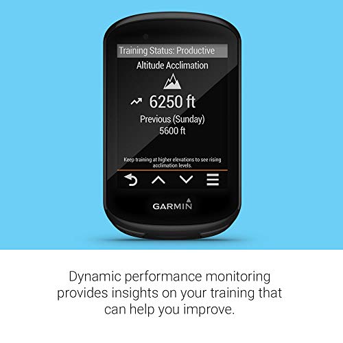 Garmin Edge 830, Performance GPS Cycling/Bike Computer with Mapping, Dynamic Performance Monitoring and Popularity Routing