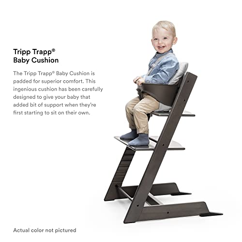 Stokke Tripp Trapp Baby Cushion, Sweet Hearts - Add Softness, Support & Comfort to Your Tripp Trapp Baby Set - Machine Washable + Made with Organic Cotton - Fits All Tripp Trapp Chairs
