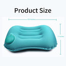 Ultralight Inflatable Travel Pillows - Compressible,Ergonomic, Camping Pillows for Neck & Lumbar Support, Car, Airplane, Hiking, Backpacking