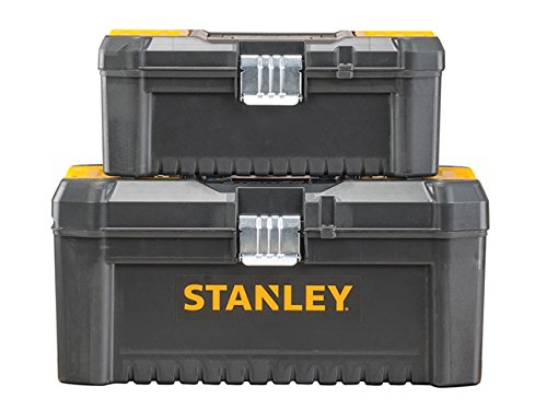 Stanley Tool Box Plastic W/ Metal Latches Combo 320mm / 480mm