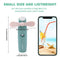 Staiko Handheld Mini Fan, 2 IN 1 Hand Fan,Portable USB Rechargeable Small Pocket Fan,Spray Water Mist Fan for Women,Travel,Outdoor-Green