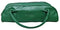 Acclaim Newport Rounded Style Mini Three Bowls Synthetic Grain Leather Look Lawn Green Bowling Bag with Dividers and Shoulder Strap (Green)