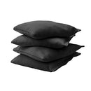 GoSports Premium Bean Bag (4 Set), Black