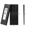 10 Pairs Fiberglass Chopsticks, Reusable Alloy Chop Sticks Non-slip Chopsticks in Minimalism Style, Dishwasher, 9 1/2 Inches (black Cherry blossoms)