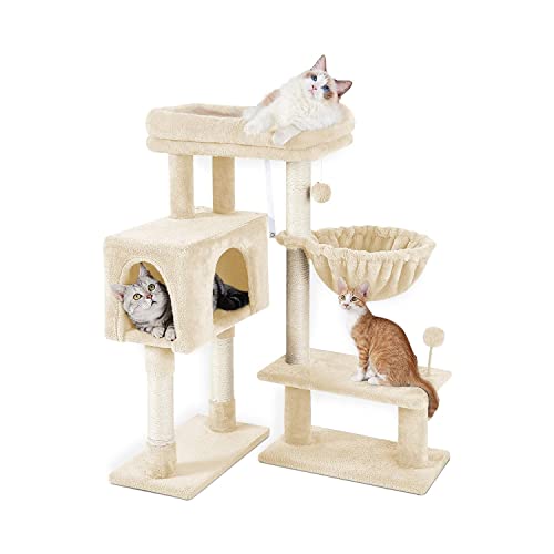 Floofi 97cm Cat Tree, Cat Tower, Cat Scratching Post, Cat Tree for Indoor Cats, Cat Condo, Cat Furniture, Cat Trees, Cat Post, Large Cat Tree, Cat Tree Tower, Cat Tower Large Cats