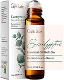 Gya Labs Eucalyptus Essential Oil Roll-On (10ml) - Leafy, Woody Scent