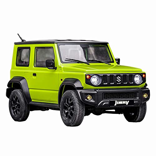 FMS Suzuki Jimny 1/12 RC Car 2.4Ghz 4WD Off Road Micro Truck Remote Control Crawler LED Lights Model Vehicle Collection for Adults and Kids