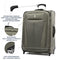 Travelpro Maxlite 5 Softside Expandable Upright 2 Wheel Luggage, Lightweight Suitcase, Men and Women, Slate Green, Checked-Medium 26-Inch, Maxlite 5 Softside Lightweight Expandable Upright Luggage