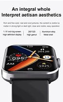 Bluetooth Fashion Smartwatch, 2023 Upgrade F57L Blood Glucose Monitoring Smartwatch Non-invasive Blood Sugar Test Smart Watch, Blood Oxygen HRV Sleep Tracking Smart Watch
