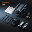 Bwine F7GB2 Drones with Camera for Adults 4K with FAA Completed, 9800FT Transmission Range, 3-Axis Gimbal, 2 Batteries 50 Min Flight Time, GPS Auto Return, Follow Me, Waypoints,Level 6 Wind Resistance