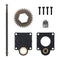 Electric Roto Starter Back Cover Backplate 11011 12mm Start Rod with Screws Compatible with HSP 1/10 16/18/21 Nitro Engine RC Model Car Part