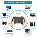 XASLA Wireless Gaming Controller, Dual-Vibration Joystick Gamepad Computer Game Controller for PC Windows 7/8/10/11, PS3, Switch- Black