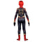 Marvel Integrated Spider-Man Official Youth Deluxe Zentai Suit - Spandex Jumpsuit with Printed Design and Spandex Detachable Mask with Plastic Eyes