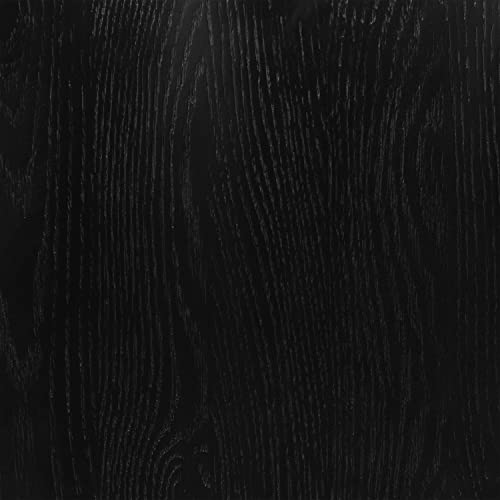Poly & BARK HAVA Dining Chair,Oak, Black