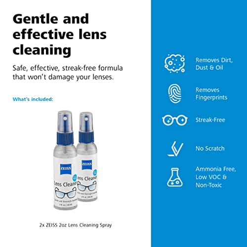 ZEISS Lens Cleaning Spray 2oz - Pack of 2