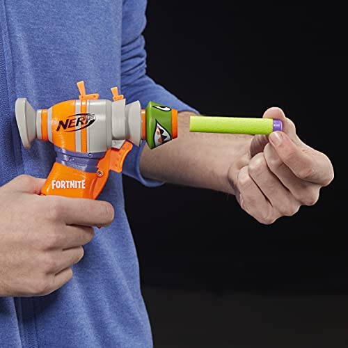 NERF - Microshots - Fortnite RL Toy Blaster - 2 Elite Darts- (RL) Rocket Launcher - Outdoor Games and Toys For Kids - Boys and Girls - E6749 - Ages 8+