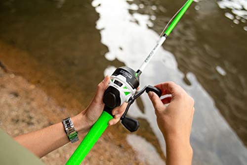 Zebco Kids Rambler Telescopic Spincast Reel and Fishing Rod Combo,  24.5-Inch to 5-Foot 3-Inch Telescopic Fishing Pole, Changeable Right- or  Left-Hand Retrieve, Pre-Spooled with 8-Pound Line : Buy Online at Best Price