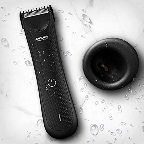 Manscaped Best Electric Manscaping Groin Hair Trimmer, Lawn Mower 3.0, Replaceable Ceramic Blade Heads, Waterproof Wet/Dry Clippers, Standing Recharge Dock, Ultimate Male Hygiene Razor