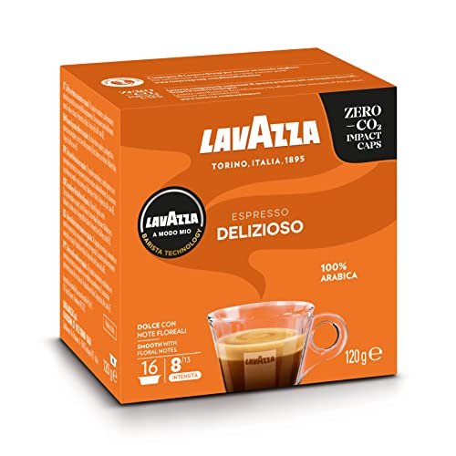 Lavazza A Modo Mio Espresso Delizioso Coffee Capsules - 16 Pods