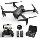 NEHEME Drones with Camera for Adults, NH760 1080P FPV Drone for Kids Beginners, Foldable WIFI RC Quadcopter with 2 Batteries for 32 Min Flight, Carrying Case, Altitude Hold, Gesture Control, Toys Gifts for Boys Girls