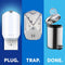 ZEVO Electric Flying Insect Trap Starter KIT | Device | Model 3 | Mosquito Killer| Fruit Fly Trap | UV Light attracts Insect |