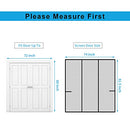 SANJIANKER Magnetic Door Screen, Durable Fiberglass Mesh Curtain Heavy Duty Screen Door for Sliding Doors, Patio, Pet and Kid Friendly, Fits Doors up to 72" x 80"