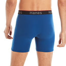 Hanes Men's Comfort Flex Fit Total Support Pouch 3-Pack, Available in Regular and Long Leg, Regular Leg - Blue/Red/Black - 3 Pack, Medium