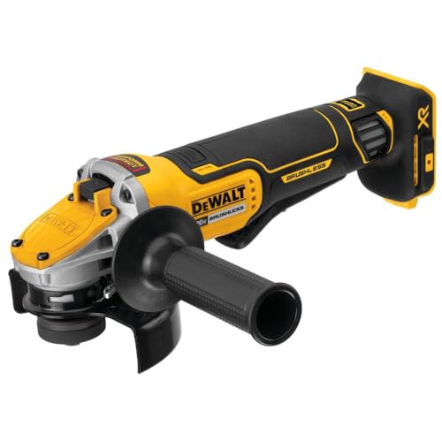 Dewalt DCG415B 20V MAX XR Brushless Lithium-Ion 4-1/2-5 in. Cordless Small Angle Grinder with Power Detect Tool Technology (Tool Only)