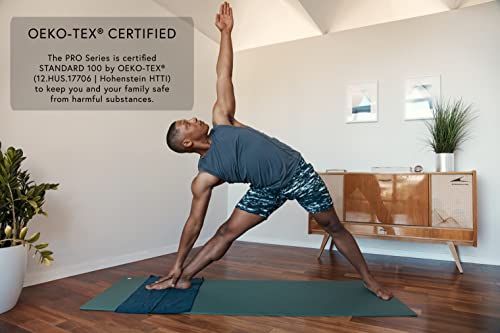 Manduka PRO Yoga Mat – Premium 6mm Thick Mat, Eco Friendly, Oeko-Tex  Certified, Free of ALL Chemicals, High Performance Grip, Ultra Dense  Cushioning