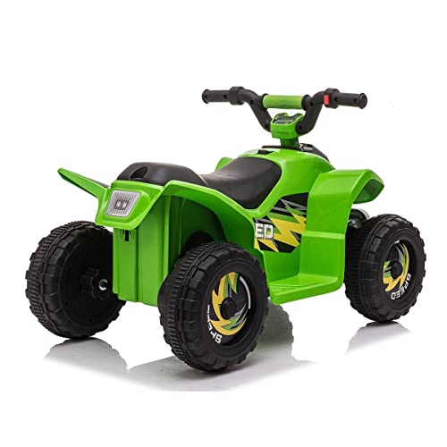 6V Kids Electric Car Ride On Toy Car ATV Quad Bike 4 Wheeler Green 72x40x45.5cm