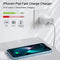 iPhone Fast Charger,iPhone Chargers with USB C to Lightning Cable 1M,20W iPhone Charger Plug Apple Fast Charger Compatible with iPhone 14/13/12/11...