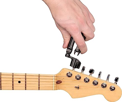 LALOCAPEYO Guitar String Winder Cutter Pin Puller - 3 in 1 Multifunctional Guitar Maintenance Tool/String Cutter + String Peg Winder + Pin Puller Instrument Accessories