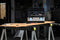 STANLEY Folding Work Bench Saw Horse Twin Pack, Heavy Duty Metal Leg with Side Latch, 1-97-475