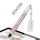 Stylus Pen for Kids Tablet, Easy Grip Kids Stylus Pen for Apple iPad Air Capacitive Stylus for Kid Student Drawing Writing, Stylist Pen for Chromebook Android Fire Edition Tablet - Rose Gold