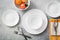 Corelle Dinnerware Set, Winter Frost White (18-Piece Set)
