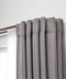 Umbra Twilight Room-Darkening Double Curtain Rod for Window, 48 to 88-Inch, Matte Nickel