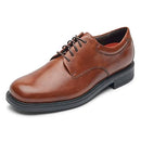 ROCKPORT Men's Margin Oxford, New Brown, 11 X-Wide