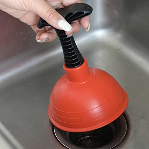 Mini Sink Plunger Plumbing Tools 2Pcs Kitchen Sink Toilet Plunger Toilet Drain Unblocker Suction Power to Unclog Slow Sinks Drains Tubs Showers Sink Cleaner Drain Plunger