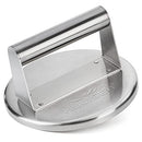 HULISEN Stainless Steel Smashed Burger Press, 6 Inch Round Burger Smasher, Griddle Hamburger Press, Non Stick Grill Press for BBQ Flat Top Griddle Cooking, Griddle Accessories Kit, Gift Package