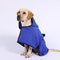 Microfiber Pet Robe Fast Dry Pet Bath Towel Dog Bathrobe with Adjustable Strap Hood Bath Towels for Pet Bath,Blue