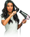Remington Curl and Straight Confidence Hair Dryer, D5706AU, 2200W (AU Plug), Ceramic With Tourmaline Prevents Frizz, Includes 2 Concentrators, Diffuser & Round Brush, Black & Pink