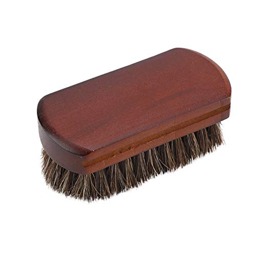 Alvinlite Shoes Polish Brushes Care Clean Brush Daubers Applicators Shoes Accessory with Wooden Base for Boots Leather Shoes